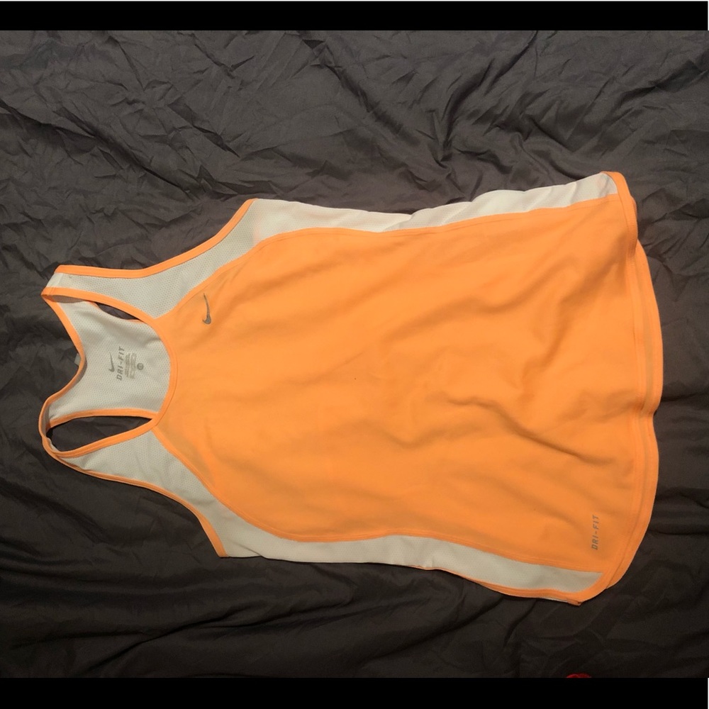 Nike Dri- Fit Neon Orange Size Extra Small